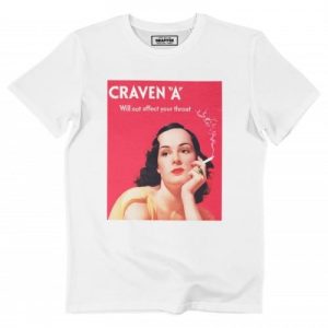 T-shirt Craven A – Tshirt Publicit� Vintage Craven A