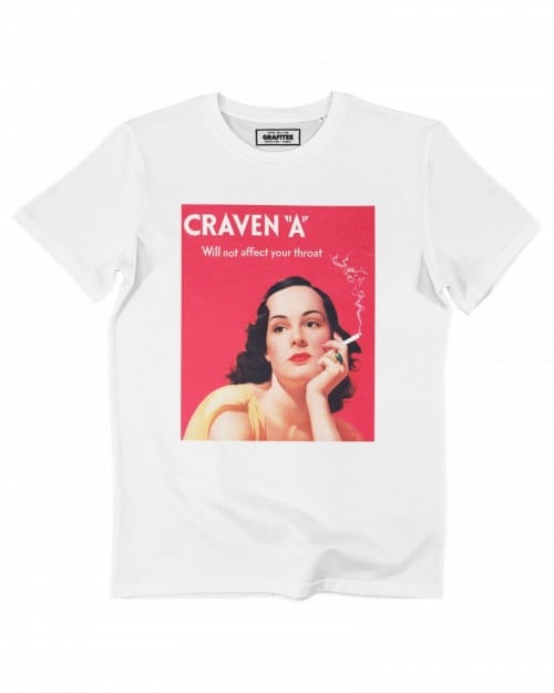 T-shirt Craven A – Tshirt Publicit� Vintage Craven A