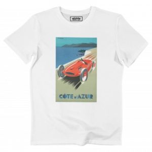 T-shirt Cote d’Azur – Tshirt Image Vintage Cote d’Azur