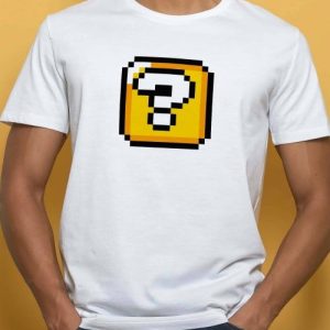 T-shirt Cube Pixel – Tee-shirt Boite Mystere Mario Bros