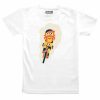 T-shirt Cycliste Hipster Urbain Moustachu
