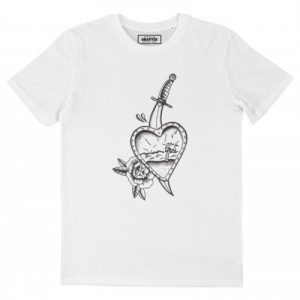 T-shirt Dague Coeur