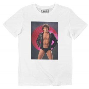 T-shirt David Hasselhoff Slip – Photo Culte Annees 80