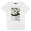 T-shirt DeLorean Vintage Ad – Tshirt Publicite DeLorean 1983