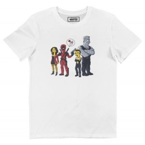 T-shirt Deadpool Simpsonized – Tshirt Deadpool x Simpsons T-shirt Deadpool Simpsonized – Tshirt Deadpool x Simpsons