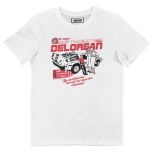 T-shirt Delorean – Tee-shirt Illustration DMC DeLorean