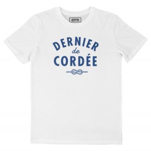 T-shirt Dernier de Cordee – Tee-shirt Parodie Formule Macron