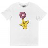T-shirt Donut Spinning �Homer Simpson et Doughnut