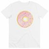 T-shirt Doughnut Rose – Tshirt Design Donut Rose Pastel