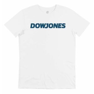 T-shirt Dowjones – Bourse De New York, Coupe Homme