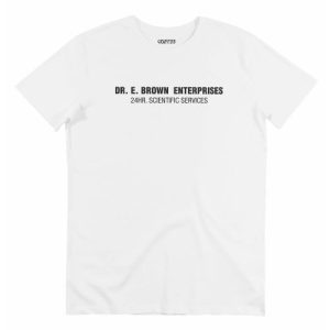 T-shirt Dr. E. Brown Enterprises – Tshirt Retour vers le Futur