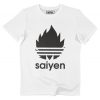 T-shirt Dragon Ball Adidas – Tshirt Logo Adidas Detourne DBZ
