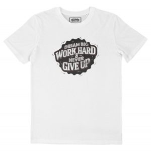 T-shirt Dream Big – Message Typo