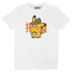 T-shirt Detective Pikachu  Tim Goodman Pokemon