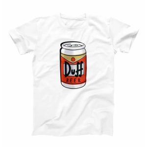 T-shirt Duff Beer – Tee-shirt Canette de Biere Simpsons