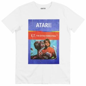 T-shirt E.T. Atari – Tee-shirt The Extra-Terrestrial Atari 2600