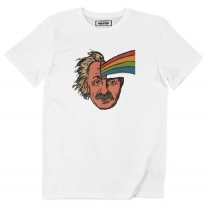 T-shirt Einstein Rainbow – Dessin original Albert Einstein