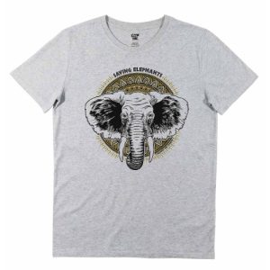 T-shirt Elephants – Tee-shirt Motif Tete d’Elephant