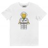 T-shirt Emmett Brown Lego – Tshirt du Doc en Figurine Lego