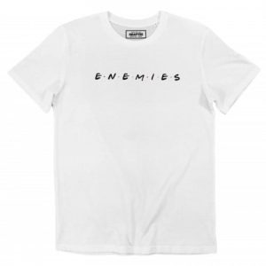 T-shirt Enemies – Logo Drole Inverse de Friends