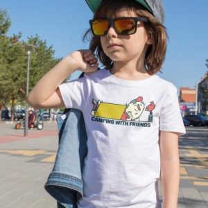 T-shirt Enfant Camping  Tente en pleine nature