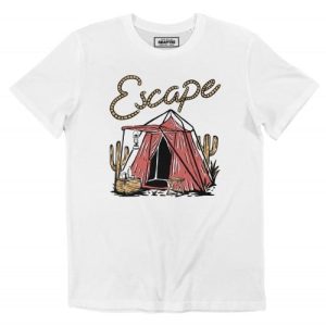 T-shirt Escape Tent – Tee-shirt Western Desert