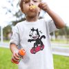 T-shirt Felix Flex – Chat Felix en Skateboard