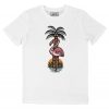 T-shirt Flam Palm – Combo Flamand Rose et Palmier
