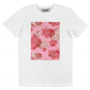 T-shirt Fleurs Roses – Tee-shirt Motif Liberty Vintage