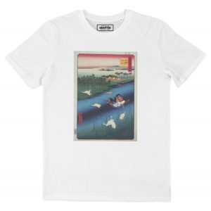 T-shirt Floating Aladdin – Jasmine et Aladin Estampe Japon