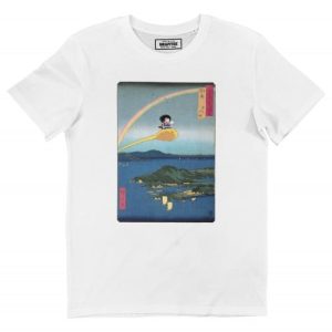 T-shirt Floating Nimbus – Nuage Magique Estampe Japonaise