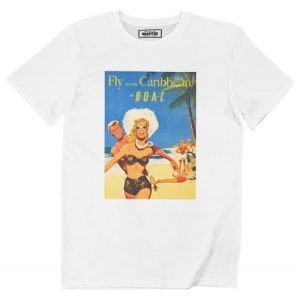T-shirt Fly To The Caribbean