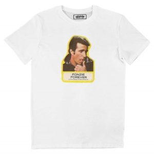 T-shirt Fonzie Forever  – Tee-shirt Original Fonzie Happy Days