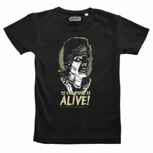T-shirt Frankenstein  Dessin pop de la Creature