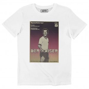 T-shirt Franz Beckenbauer – Tee-shirt Footballeur Allemand