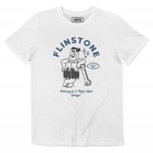 T-shirt Fred Pierrafeu Mecano – Dessin Anime The Flinstones