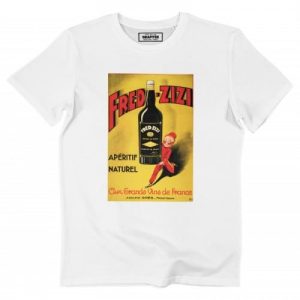 T-shirt Fred Zizi – Tshirt Pub Vintage Fred Zizi