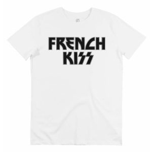 T-shirt French Kiss – Logo Rock Detourne – Homme