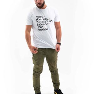 T-shirt Friends Crew – Listing Personnages Serie Friends