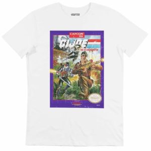 T-shirt G.I. Joe Capcom – Tee-shirt Jeu GI JOE Nintendo NES