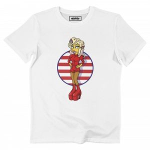 T-shirt Gaga Simpsonized – Tshirt Lady Gaga x Simpsons