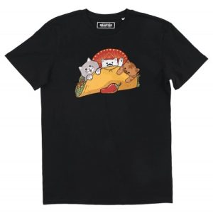 T-shirt Gatos Before Tacos – Collection Chat et Food
