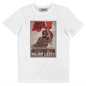 T-shirt Get Free – Tshirt Original Jillionaire de Major Lazer