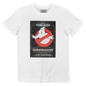 T-shirt Ghostbusters – Etui Jeu Video Sega Megadrive