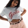 T-shirt Girls – Logo Monica et Rachel Friends la Serie
