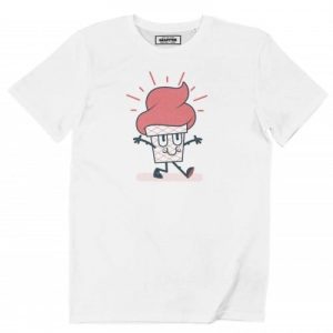 T-shirt Glace sur Pattes – Design et Vintage