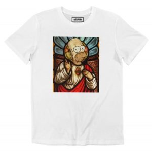 T-shirt God Homer – Icone Religieuse Homer Simpson