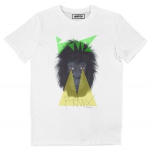 T-shirt Gorille Psychedelique – Tshirt Tete de Gorille Coloree