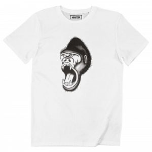 T-shirt Gorille – Tshirt Illustration Gueule de Gorille