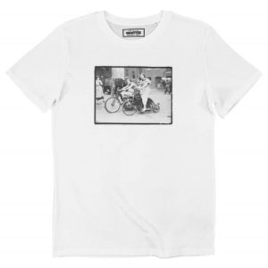 T-shirt Grandmother Motorbike